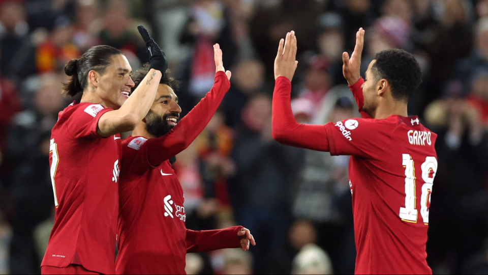 Liverpool and Bayern lead the shot statistics in Europe.