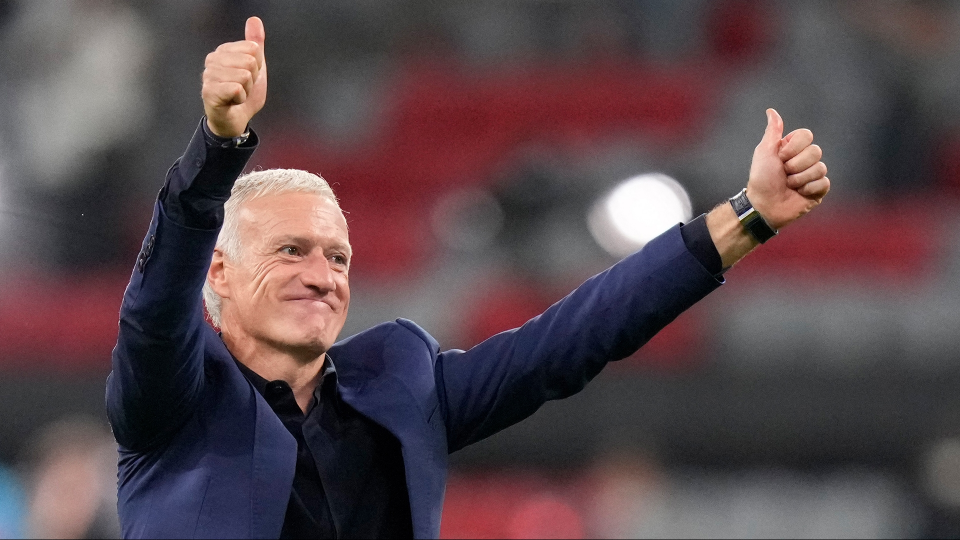 Stats24 takes a look at Didier Deschamps France record