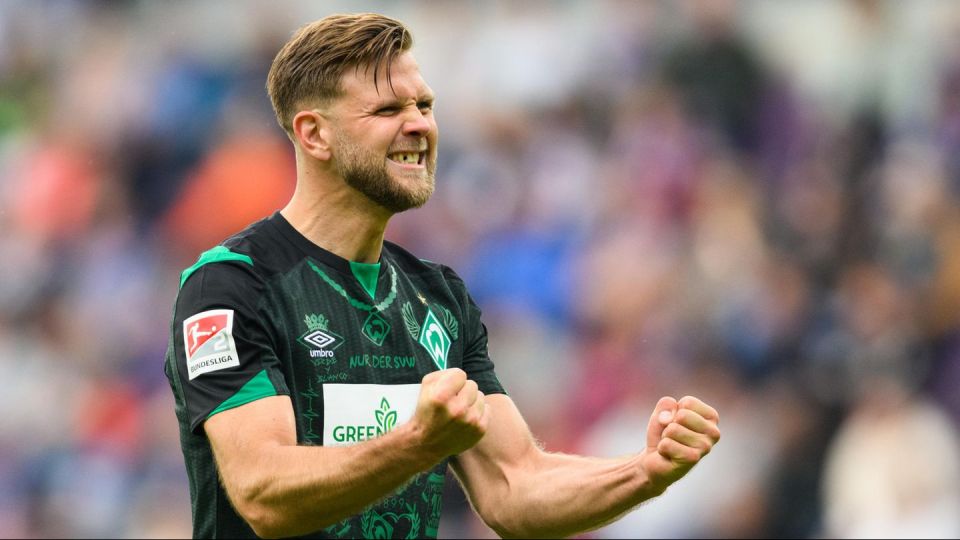 Niclas Füllkrug in a serious form for Werder Bremen right now