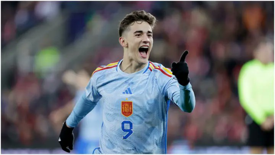 Five goals for Spanish national team for Gavi