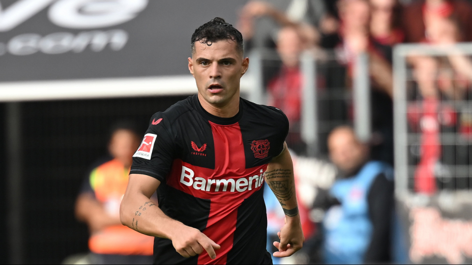Granit Xhaka is the passing maestro in the Bundesliga