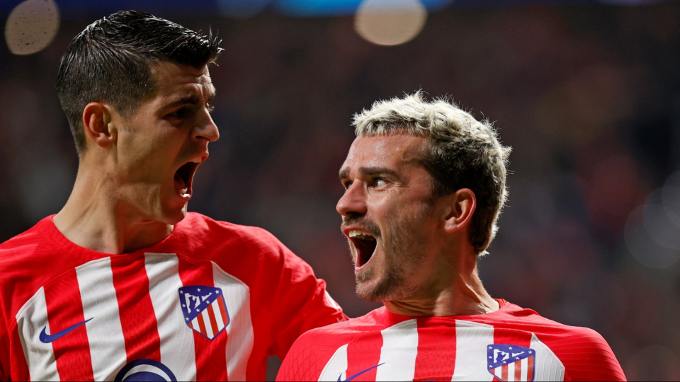 Atletico Madrid's dynamic front duo.