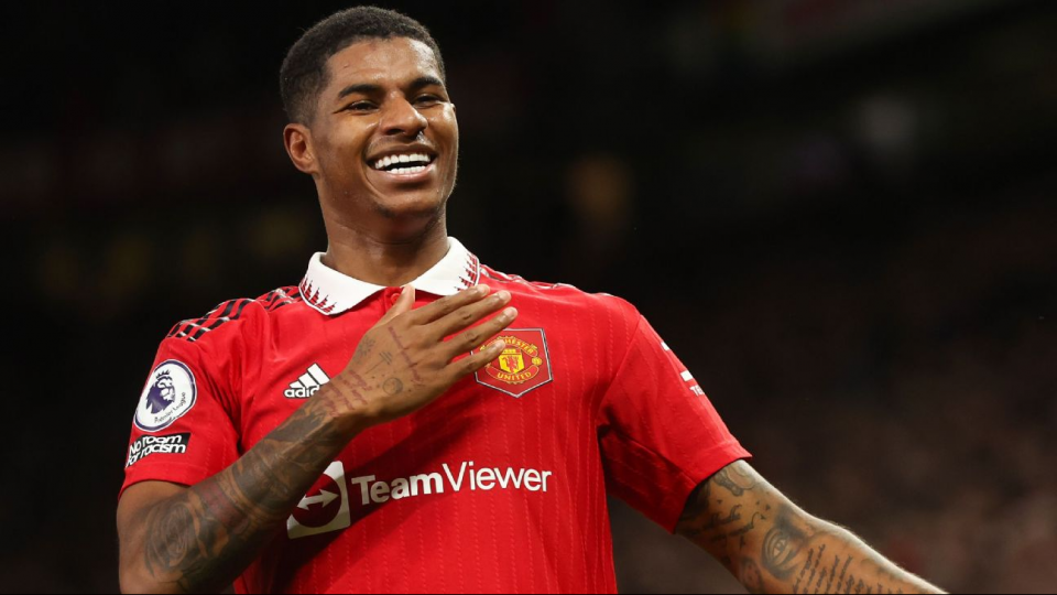 Marcus Rashford's goals and stats for the 2022/23 season.