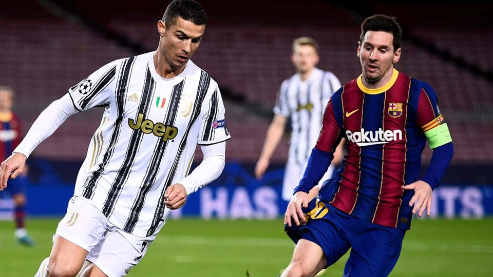 Comparing Lionel Messi and Cristiano Ronaldo’s club records in the last five years