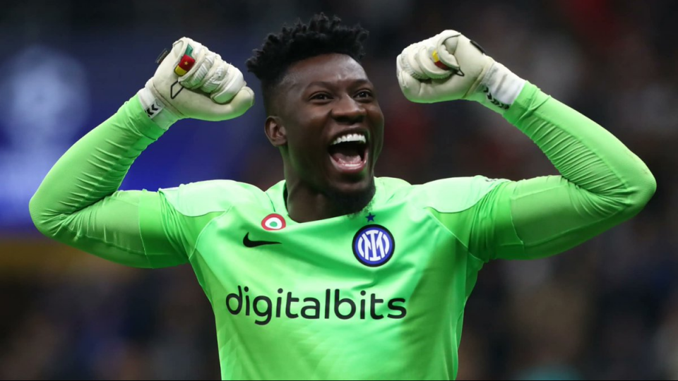 Andre Onana from Inter is the best goalkeeper in the Champions League 2022/23.