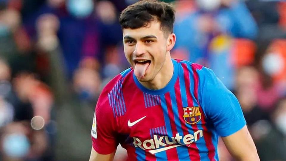 Pedri, the future star of FC Barcelona.