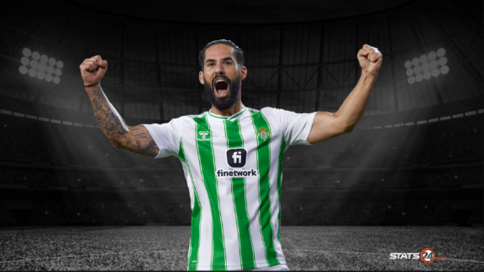 Isco has created the most chances in La Liga 2023/24