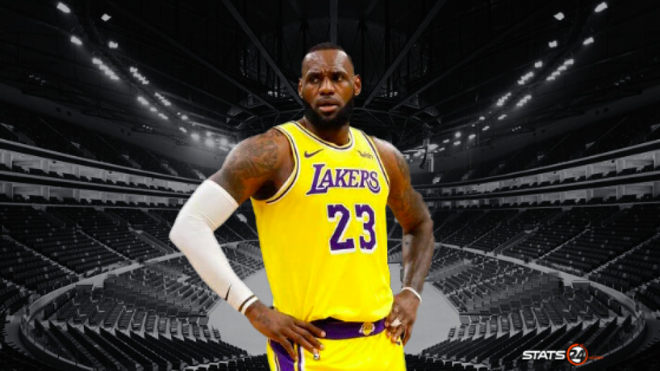 LeBron James is close to reaching 40,000 career points.