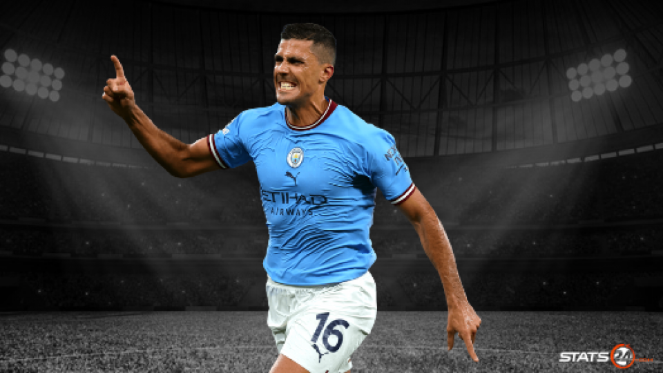 Rodri is unbeaten in his last 50 games for Manchester City.