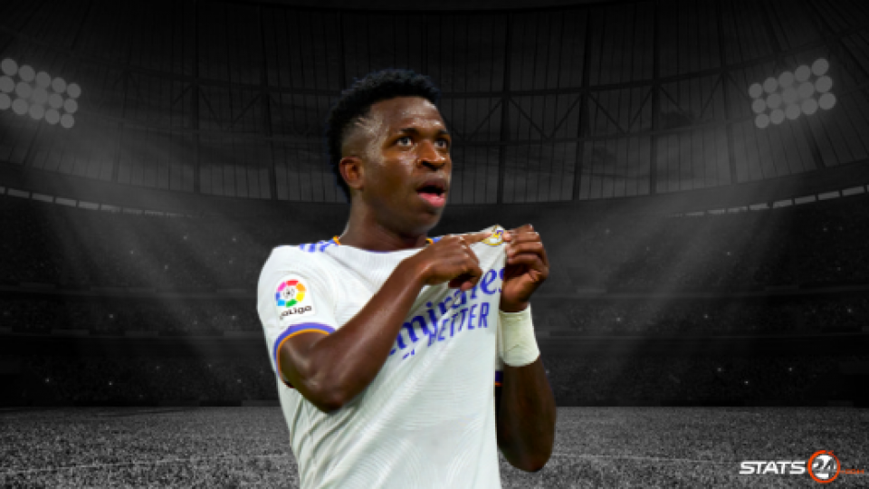 Vinicius Junior season stats 2023/24.