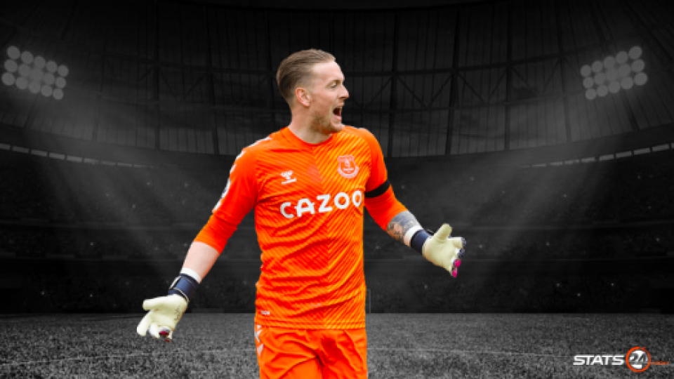 Jordan Pickford now has the most clean sheets in the Premier League.