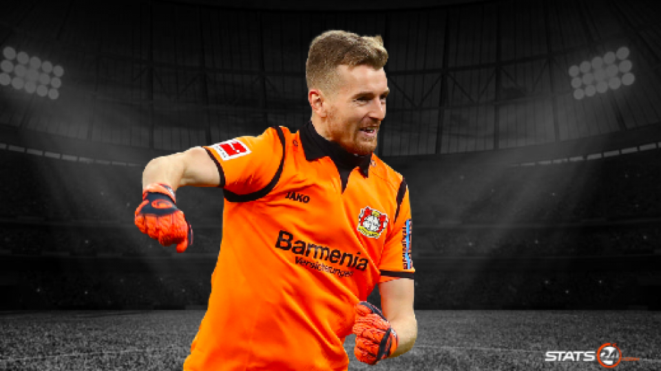Lukas Hradecky has the best save percentage in the Bundesliga.