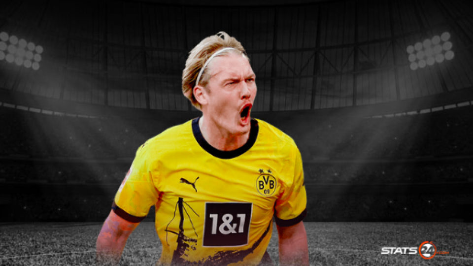Julian Brandt Bundesliga stats 2023/24.