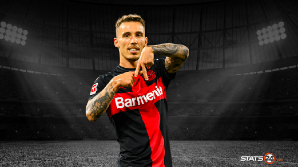 Alex Grimaldo is the defender who has been involved in the most goals in Europe.