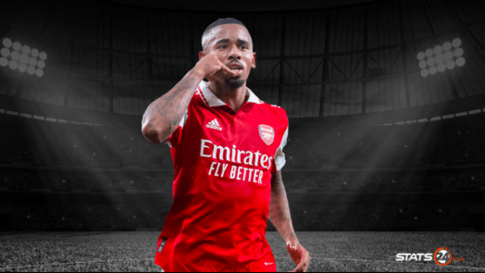 Gabriel Jesus's impressive Premier League record.