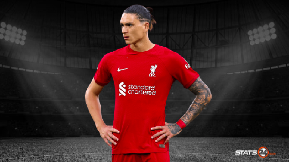 Darwin Nunez hits the woodwork more than anyone in the Premier League.