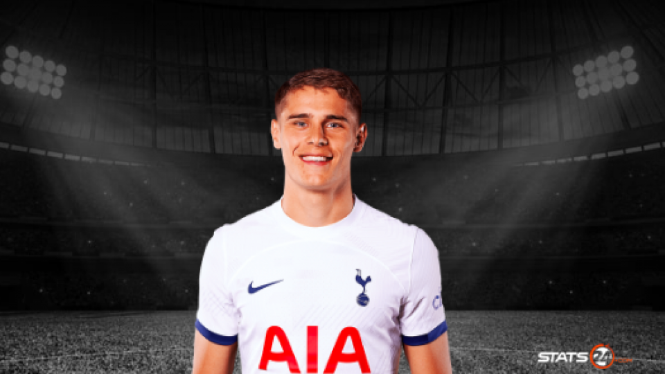 Micky van de Ven records the fastest top speed in the Premier League.