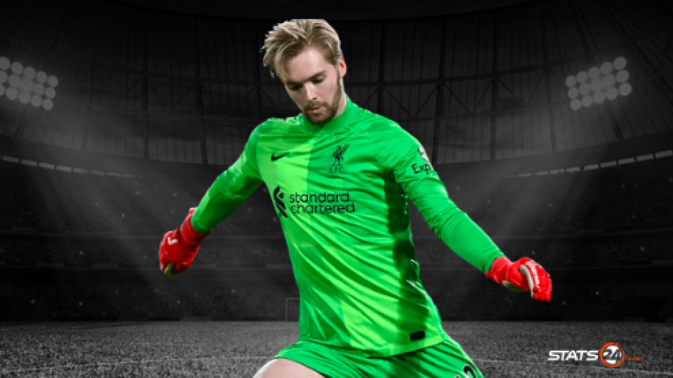 Caoimhin Kelleher impresses for Liverpool.