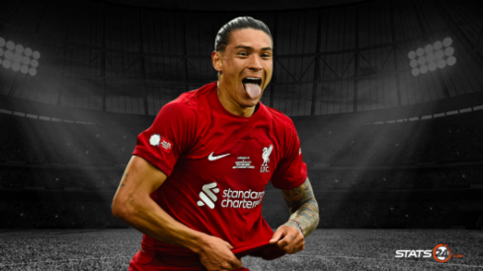 Darwin Nunez has the most missed chances in this year's Europa League.