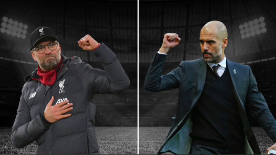 Last Premier League match between Klopp and Guardiola.