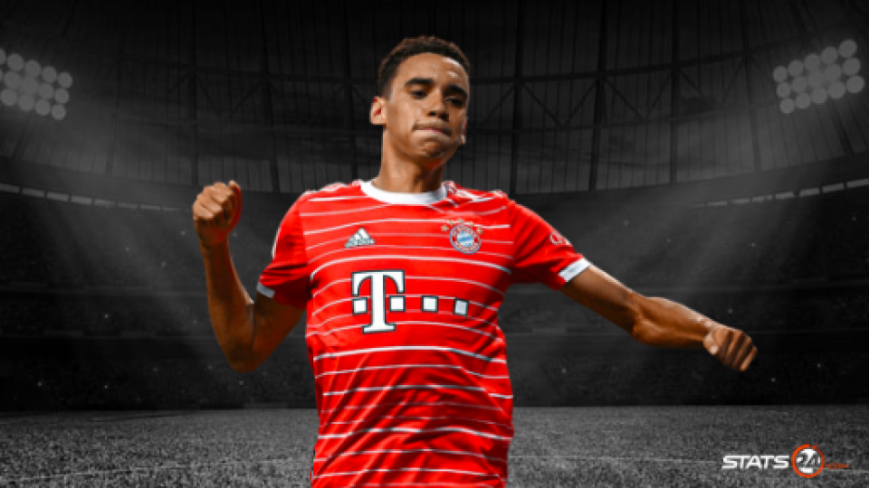 Jamal Musiala is in great form for Bayern Munich.