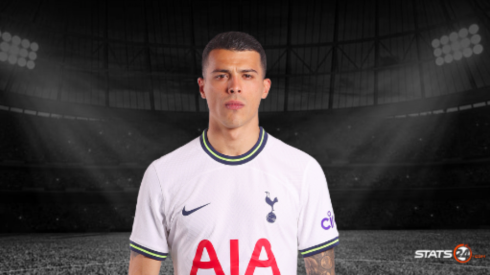 Pedro Porro with over 2.5 tackles against West Ham.