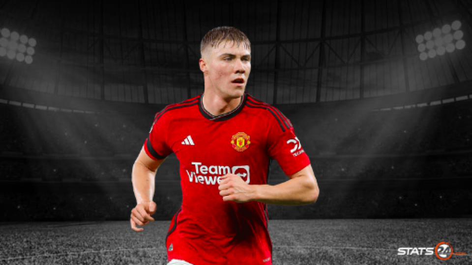 Rasmus Hojlund with over 0.5 shots on target against Chelsea.