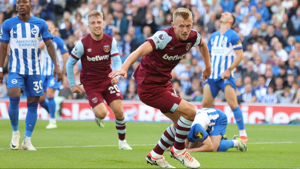 James Ward-Prowse creates the most chances in Europa League.