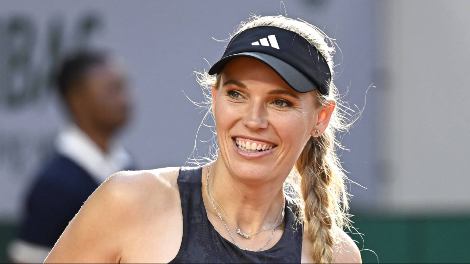 An impressive return to the US Open for Caroline Wozniacki.
